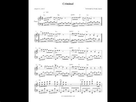 Stream criminal by britney spears from desktop or your mobile device. Criminal - Britney Spears (Piano Cover) by aldy32 - YouTube