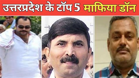 उत्तरप्रदेश के पांच खतरनाक डॉन 2020 21 Top 5 Mafia Don Uttar Pradesh Youtube
