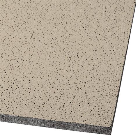 Armstrong Ceilings 48 In X 24 In Fine Fissured 12 Pack Adobe Fissured