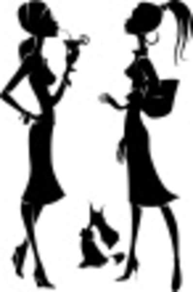 Two Stylish Girls Free Images At Vector Clip Art Online