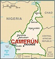 Republica De Camerun Mapa