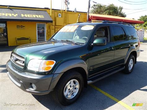 2004 Toyota Sequoia Sr5 In Imperial Jade Green Mica Photo 3 212904