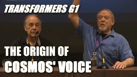 The Origin Of Transformers Cosmos Voice With Generation One Voice Actor Michael Mcconnohie At