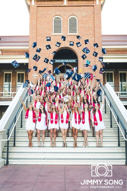 University Of Arizona Senior Grad Graduation Picture Cap Toss Sorority Idea Graduation