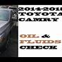 2017 Toyota Camry Transmission Fluid