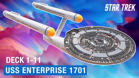 Star Trek The Most Detailed 3d Model Of The Uss Enterprise Ncc 1701