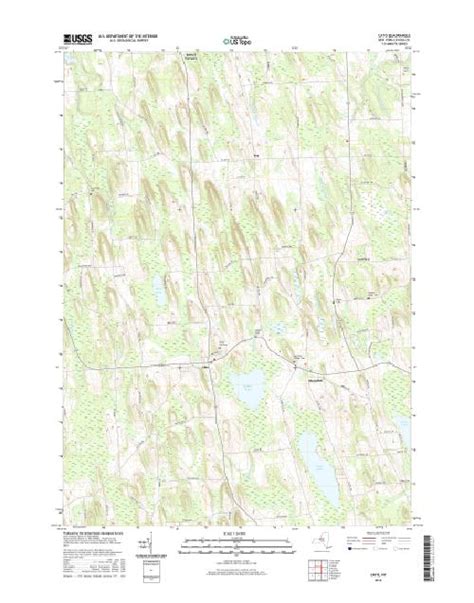 Mytopo Cato New York Usgs Quad Topo Map