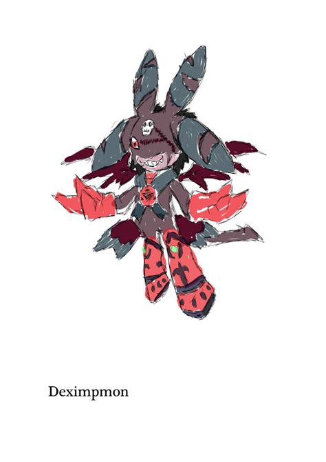 Rookie Form Of The Evil Digimon By Tashiyoukai On Deviantart