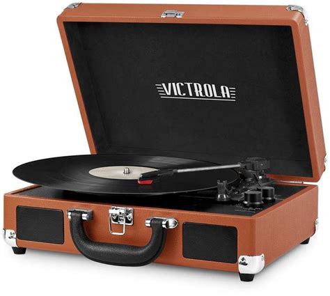 Innovative Technology Victrola Portable Bluetooth Suitcase Turntable