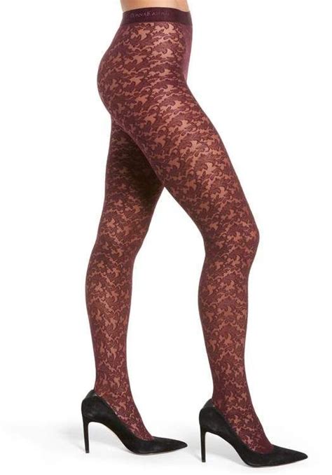 Donna Karan Signature Collection Lace Tights Sponsored Ad