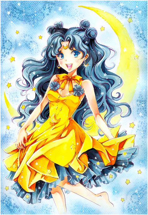 48 Sailor Moon Luna Wallpapers Wallpapersafari