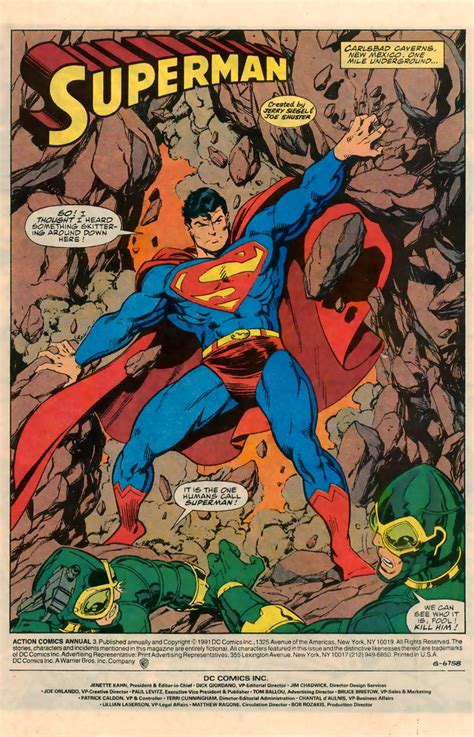 Action Comics Annual 3 P01 Splash In Ruben Dacollectors Wanted