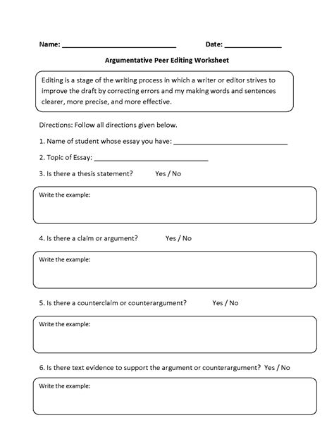 Free Printable Editing Worksheets For 5th Grade Lexias Blog