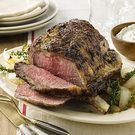 The meal also comes with a loaded baked potato, roasted garlic, and a seasonal vegetable. Prime Rib with Yorkshire Pudding by Curtis Stone | Cooking, Recipes, Cooking prime rib