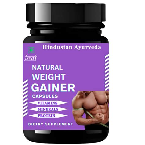 Natural Weight Gainer Capsule Ayurvedic Weight Gainer Capsules Nutrition Grow Body Capsule