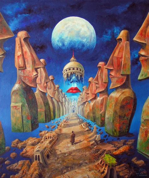 Jaroslaw Jasnikowski Surrealist Painter Surreal Art Surrealism Painting Visionary Art