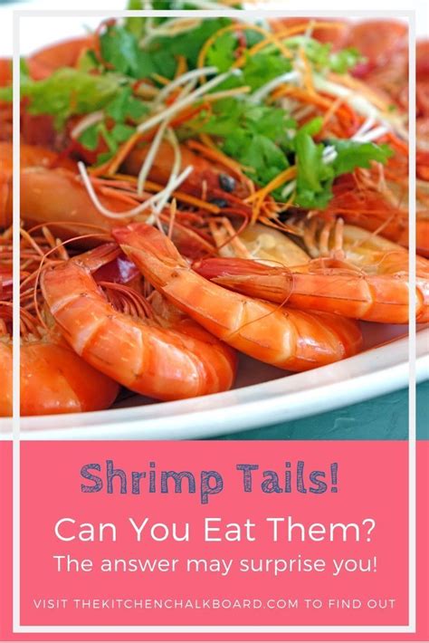 Remember that it's fine to offer a small portion of popcorn to your furry friend so that she. Can You Eat Shrimp Tails | Cucumber recipes, Eat, Seafood ...