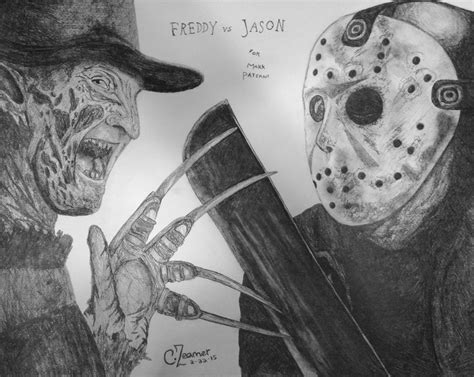 Original Jason Voorhees Concept Art From Freddy Vs Jason 50 Off