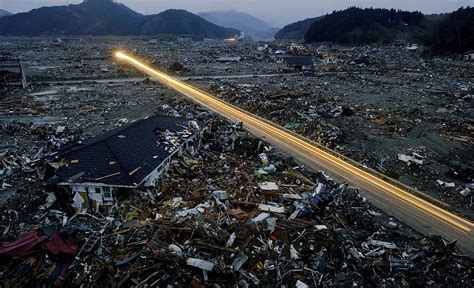 Maybe with a before and after picture as well? Japan earthquake and tsunami: Before and after the cleanup ...