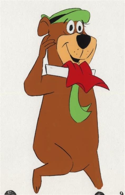 Hanna Barbera Yogi Bear Animation Cel