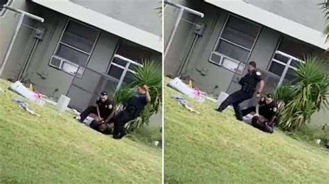 Miami Police Officer Suspended With Pay After Kicking Suspect