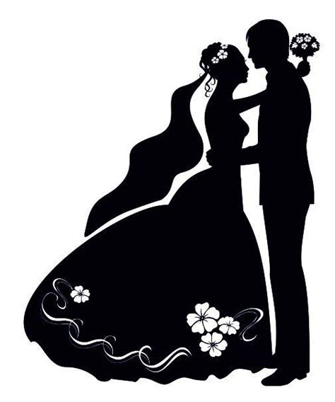 Couple Silhouette Wedding Silhouette Silhouette Images Silhouette