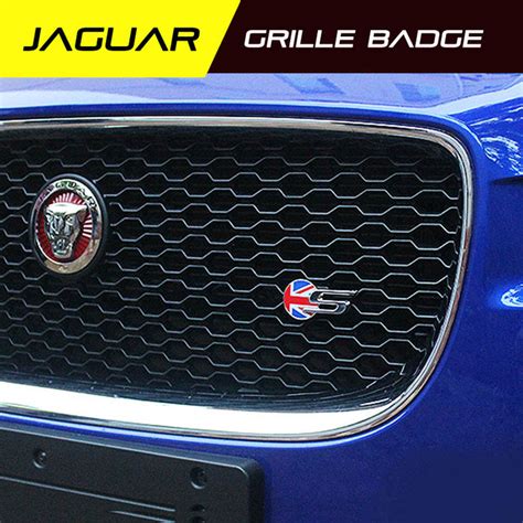 Grille Metal Emblem For Jaguar Xkr Xjr R Type Xfl Xe Xjl F Pace Grill