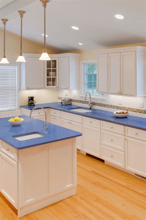 40 Popular Blue Granite Kitchen Countertops Design Ideas