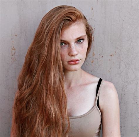 Daria Milky In Hair Pictures Freckles Girl Beautiful Redhead