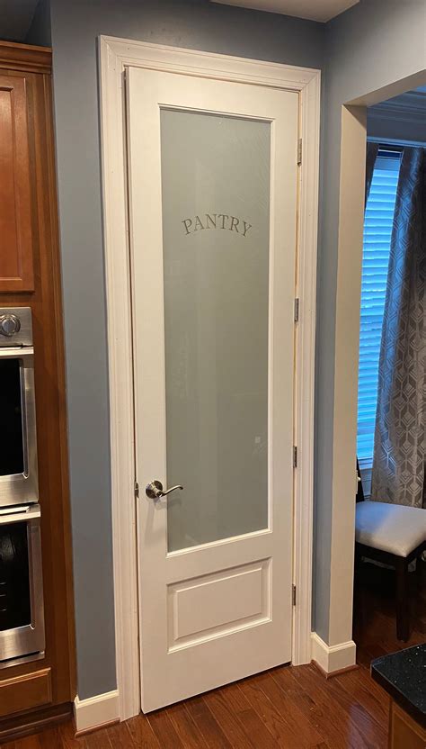 Frosted Glass Pantry Door Frosted Glass Interior Doors Etched Glass
