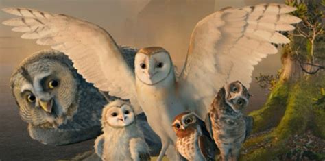 Soren And The Band Of Owls Animated Animals Guardians Of Gahoole