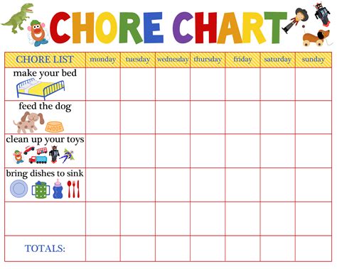 Behaviour Charts For 6 Year Olds Kiddo Shelter Printable Reward