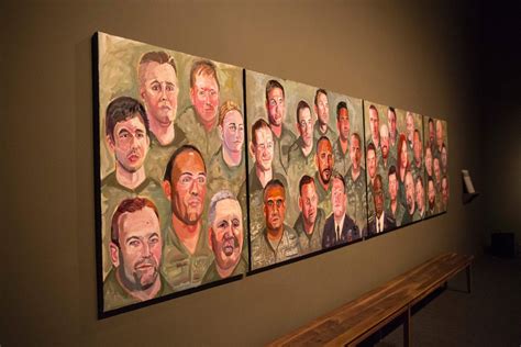 The Moving Paintings From George W Bushs Portraits Of Courage Are On