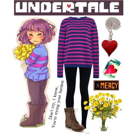 Undertale Frisk By Missolivetree On Polyvore Featuring Stella Jean