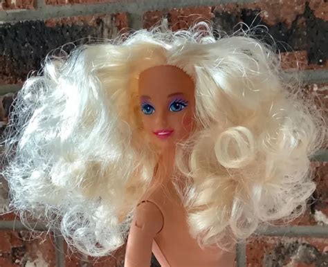 Vintage Mattel Happy Birthday Barbie Superstar Face Blonde Doll My