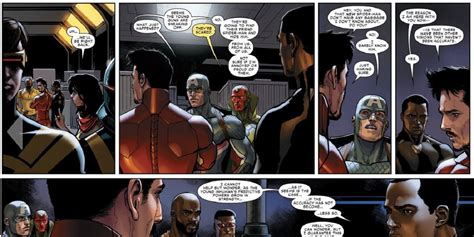 Civil War Ii Shatters Iron Man And Captain Marvels Teams