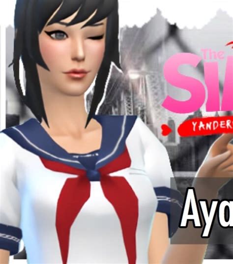 Ayano Aishi In Ts4 The Sims 4 Speed Cas • Yandere Simulator Amino