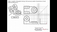 Sectional View Engineering Drawing Exercises at PaintingValley.com ...