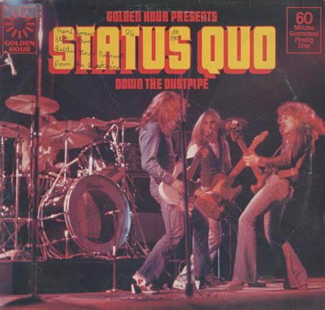 Herberts Oldiesammlung Secondhand Lps Status Quo Down The Dustpipe Lp