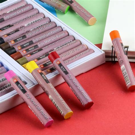 12 16 25 Colors Oil Pastel Washable Drawing Pen Artists Mechanical