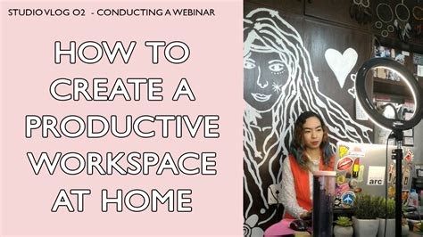 How To Create A Productive Workspace At Home Raellarina Philippines