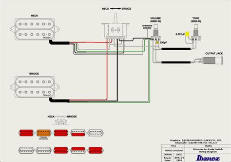 Tele wiring diagram 2 humbuckers. Help Wiring 8 Pole Switch Ibanez S