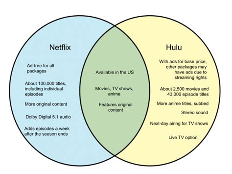 Difference Between Netflix And Hulu Whyunlikecom