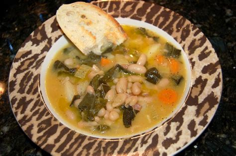 Tuscan White Bean Soup With Kale And Chard A Great Recipe Flickr