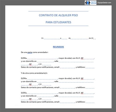 Contrato De Alquiler De Vivienda Modelo 2021 Actualizado Abril 2024