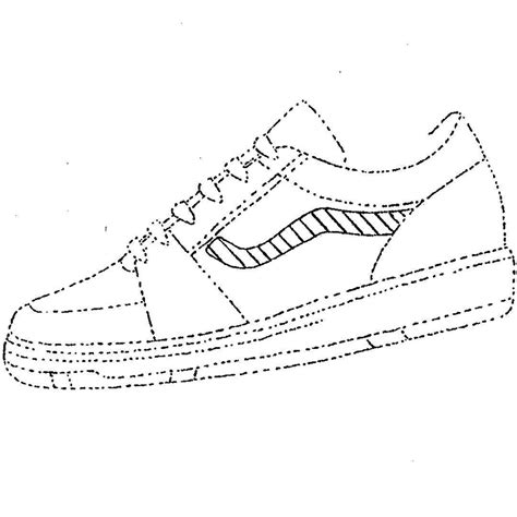 Vans Shoe Drawing At Getdrawings Free Download