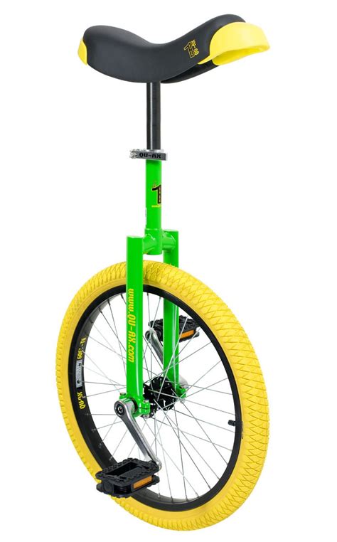Luxus Unicycle 20 Green Qu Ax Unicycles For Learners And Beginners