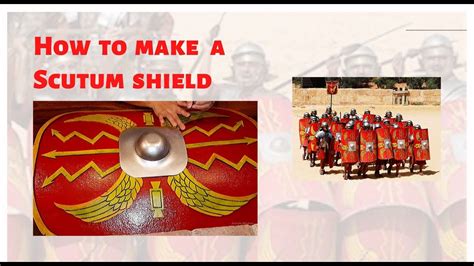 How To Make A Roman Soldiers Scutum Shield Out Of Eva Foam Youtube