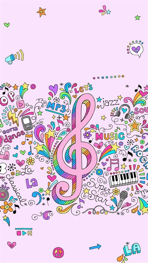 Cute Music Wallpapers Top Free Cute Music Backgrounds Wallpaperaccess