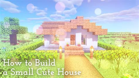 Minecraft easy build tutorial :: Minecraft How To Build A Small Cute House - YouTube